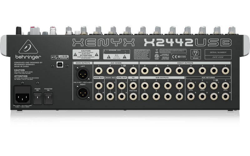 BEHRINGER QX2442USB - микшерный пульт