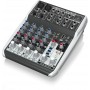 Behringer QX602MP3 - микшер, 6 каналов, 2 микр. предусил. XENYX, USB МР3 плеер, British EQ, Multi FX