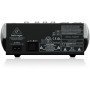 Behringer QX602MP3 - микшер, 6 каналов, 2 микр. предусил. XENYX, USB МР3 плеер, British EQ, Multi FX