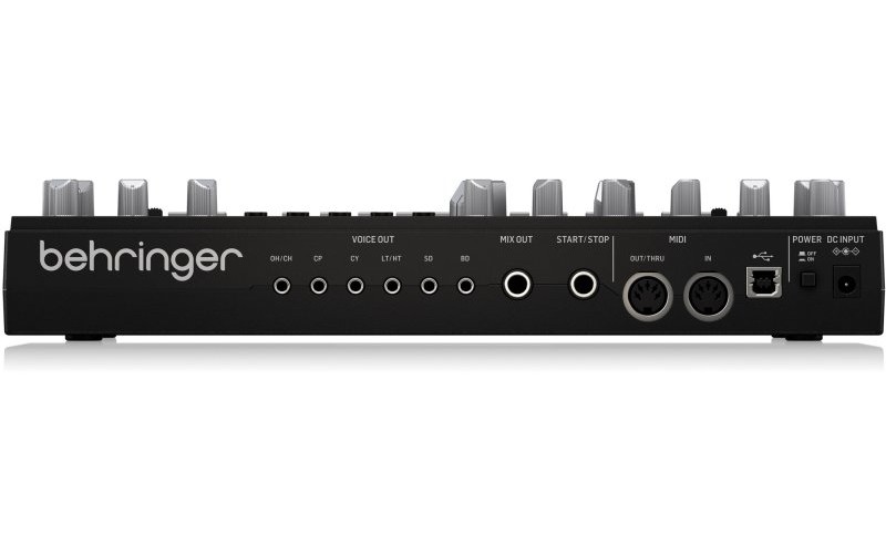 BEHRINGER RD-6-BK - аналоговая драм-машина на основе легендарной TR-606