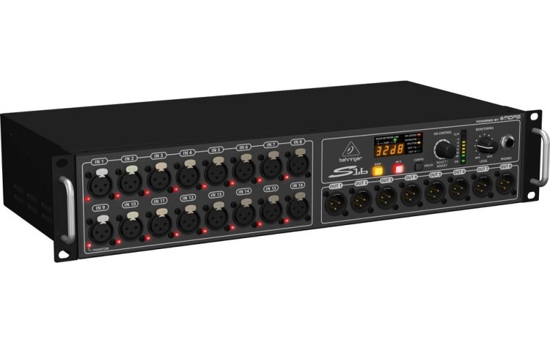 BEHRINGER S16 - выносной сценический модуль для подключения аудио устройств к микшеру X32