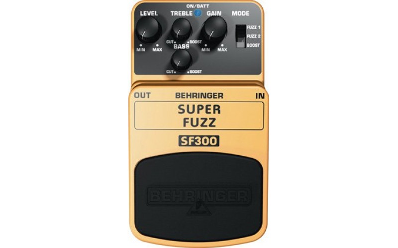 Behringer SF300- 3-режимная педаль эффектов фуза