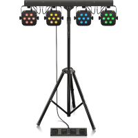 Behringer STAGE TRI LED BUNDLE ST1 трипод с 4 парами 7 х 3 Вт, RGB