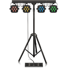 Behringer STAGE TRI LED BUNDLE ST1 трипод с 4 парами 7 х 3 Вт, RGB