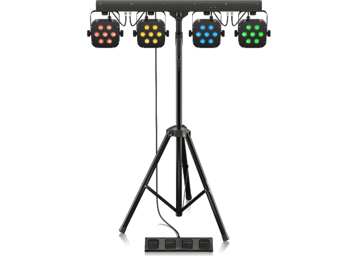 Behringer STAGE TRI LED BUNDLE ST1 трипод с 4 парами 7 х 3 Вт, RGB