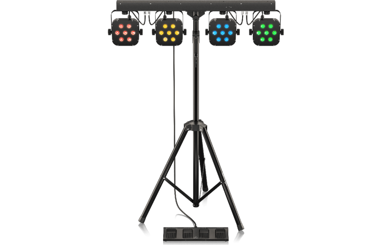 Behringer STAGE TRI LED BUNDLE ST1 трипод с 4 парами 7 х 3 Вт, RGB