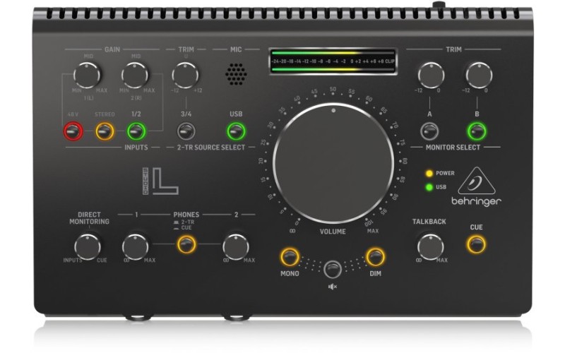 BEHRINGER STUDIO L - мониторный контроллер и USB звуковой интерфейс