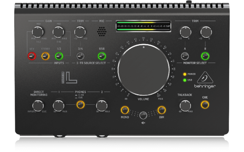 BEHRINGER STUDIO L - мониторный контроллер и USB звуковой интерфейс