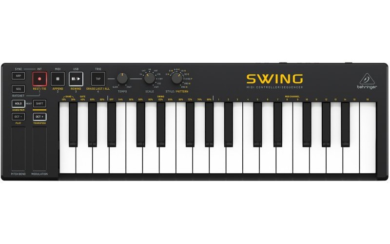 BEHRINGER SWING - USB MIDI контроллер 32 клавиши