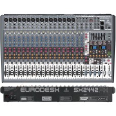 Behringer SX2442FX - микшер,16 моно,2 основ. и 2 доп.стерео-входа,4 AUX,4 подгруппы