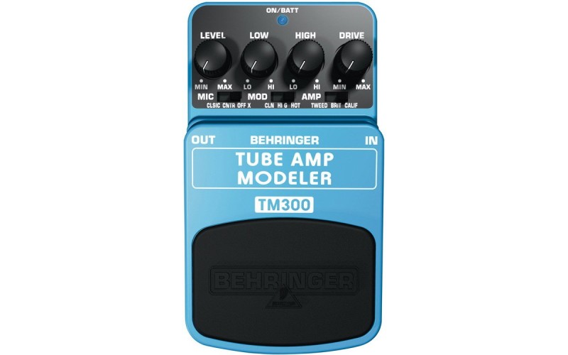BEHRINGER TM300 - педаль моделирования ламповых усилителей