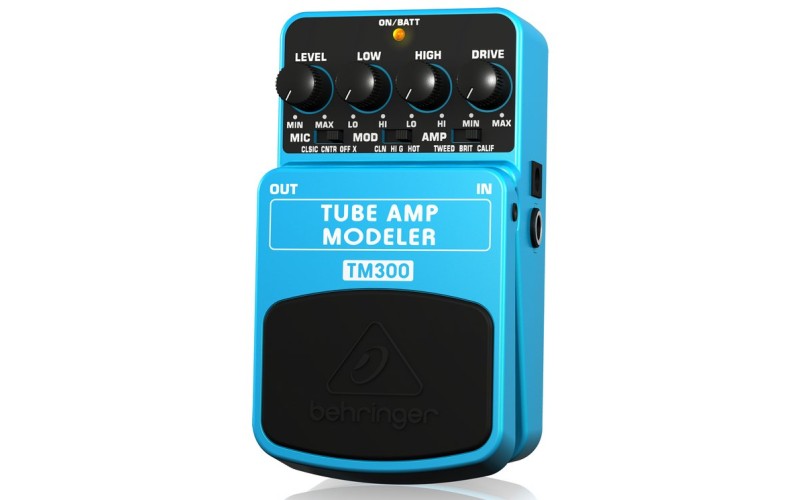 BEHRINGER TM300 - педаль моделирования ламповых усилителей