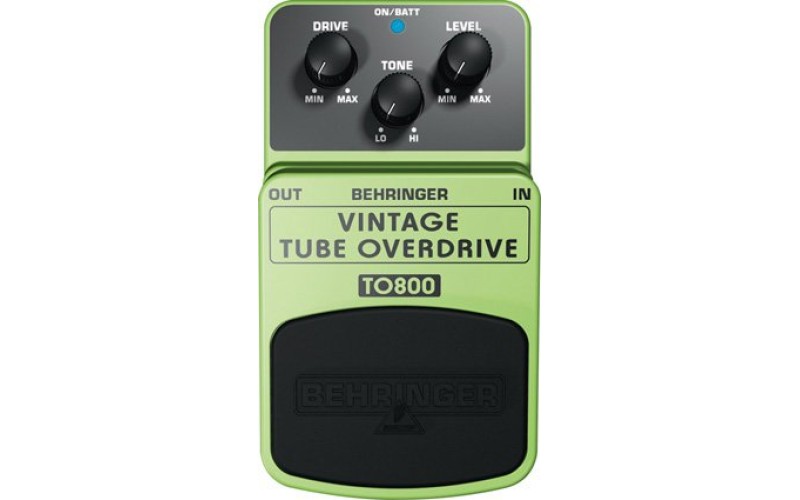 Behringer TO800- Педаль эффектов классического лампового овердрайва