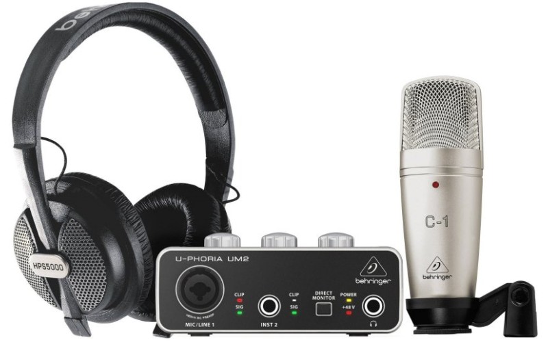 BEHRINGER U-PHORIA STUDIO - комплект для домашней студии звукозаписи