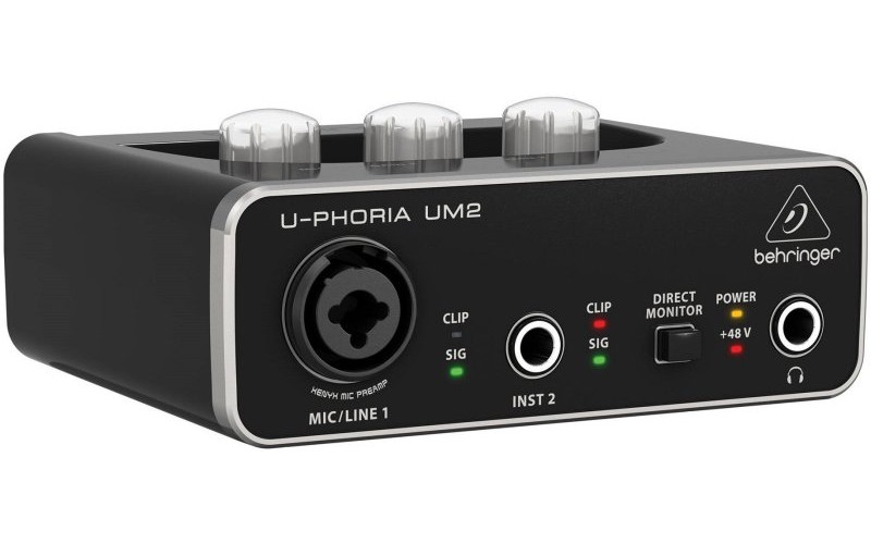BEHRINGER U-PHORIA STUDIO - комплект для домашней студии звукозаписи