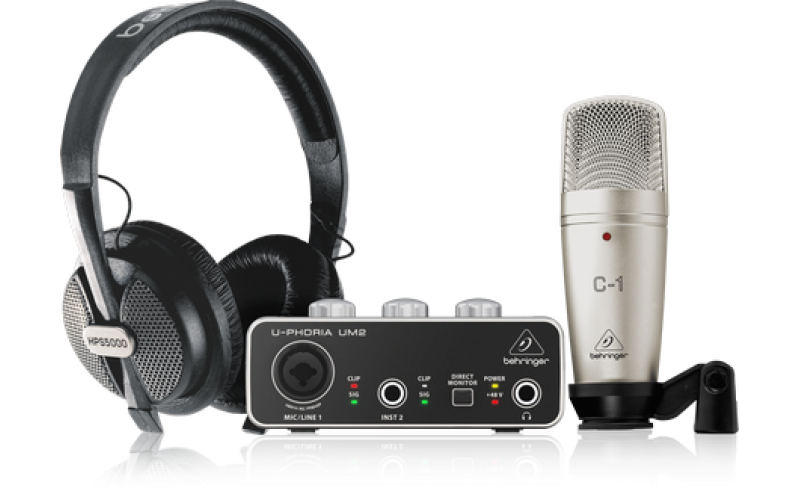 BEHRINGER U-PHORIA STUDIO - комплект для домашней студии звукозаписи