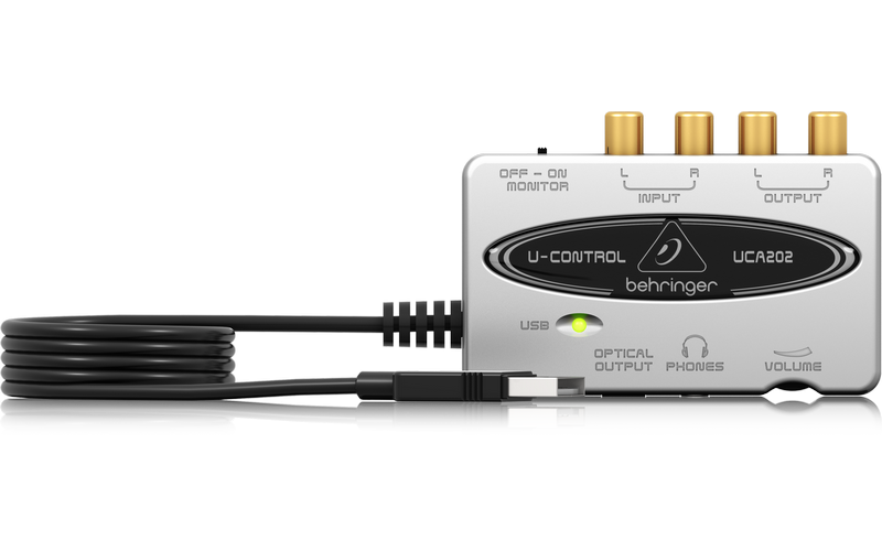 BEHRINGER UCA202 - внешний интерфейс USB