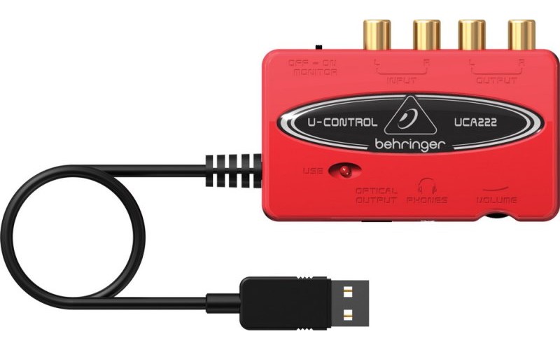 BEHRINGER UCA222 - внешний интерфейс USB