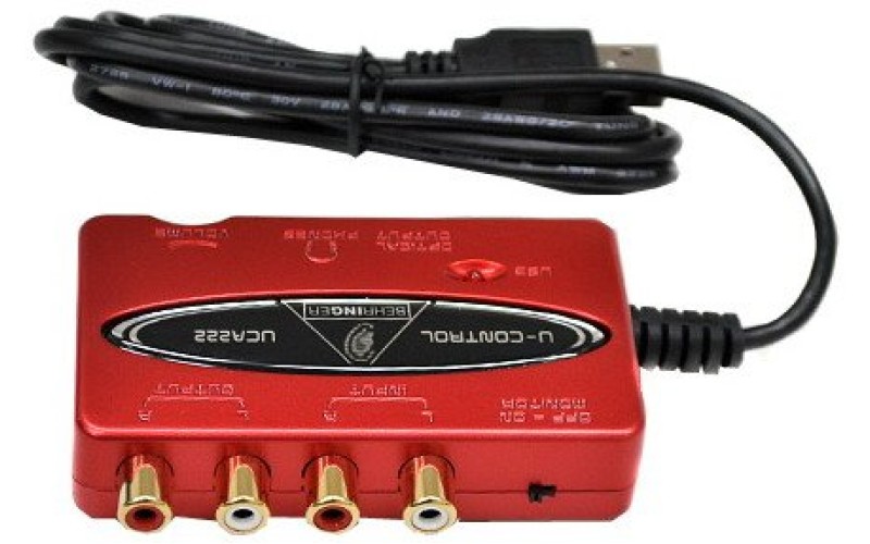 BEHRINGER UCA222 - внешний интерфейс USB