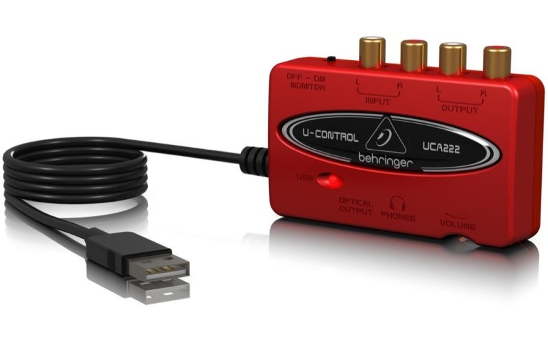 BEHRINGER UCA222 - внешний интерфейс USB