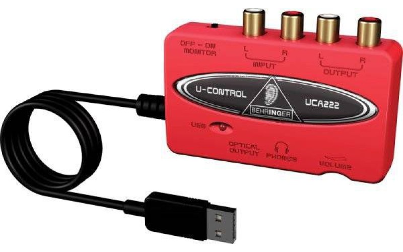 BEHRINGER UCA222 - внешний интерфейс USB