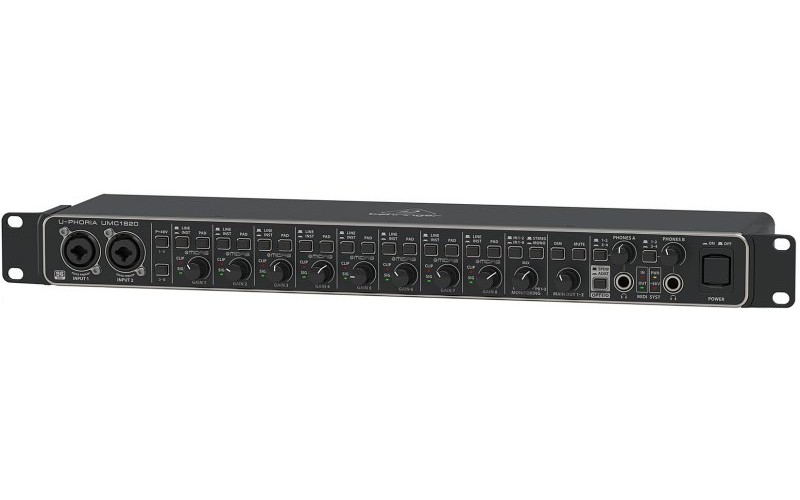 BEHRINGER UMC1820 - аудиоинтерфейс USB/MIDI , 24-Bit/96 kHz