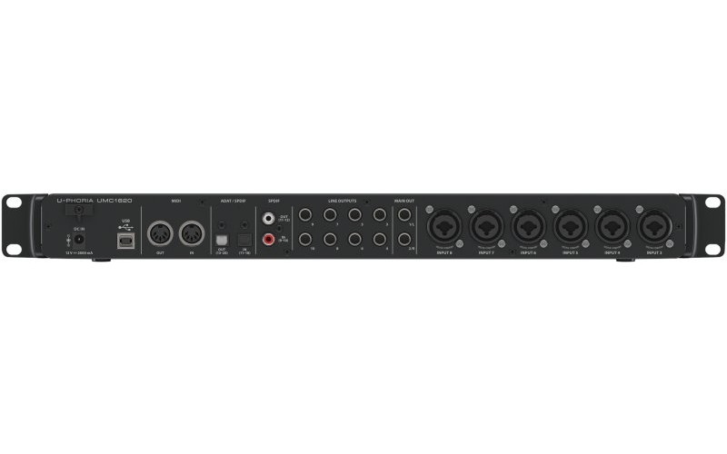 BEHRINGER UMC1820 - аудиоинтерфейс USB/MIDI , 24-Bit/96 kHz