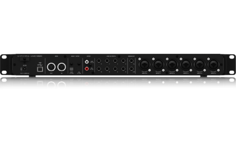 BEHRINGER UMC1820 - аудиоинтерфейс USB/MIDI , 24-Bit/96 kHz