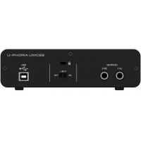 BEHRINGER UMC22 внешний интерфейс USB