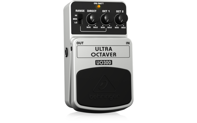 Behringer UO300- педаль эффектов (октавер) для гитар и бас-гитар, 3-х режимный