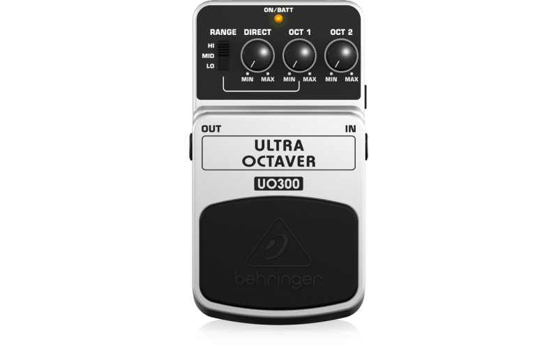 Behringer UO300- педаль эффектов (октавер) для гитар и бас-гитар, 3-х режимный