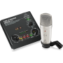 BEHRINGER VOICE STUDIO - комплект для звукозаписи, ламповый предусилитель MIC500USB