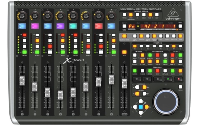 Behringer X-TOUCH - универсальный USB контроллер