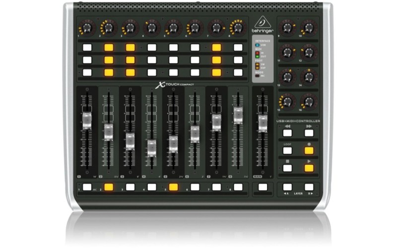 Behringer X-TOUCH COMPACT - универсальный USB контроллер