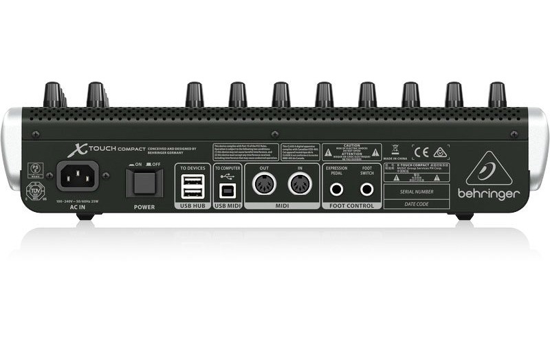 Behringer X-TOUCH COMPACT - универсальный USB контроллер