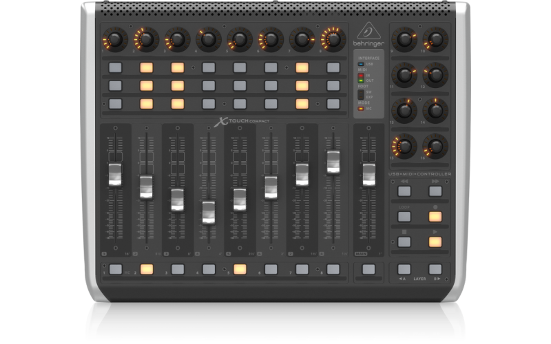 Behringer X-TOUCH COMPACT - универсальный USB контроллер