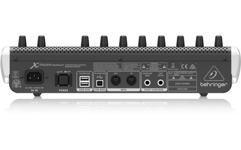 Behringer X-TOUCH COMPACT - универсальный USB контроллер