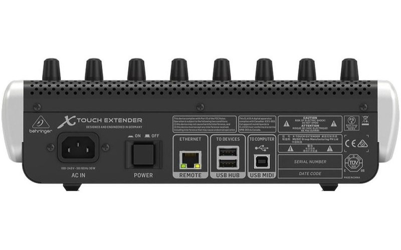 Behringer X-TOUCH EXTENDER - компактный DAW-контроллер