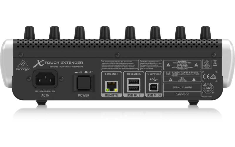 Behringer X-TOUCH EXTENDER - компактный DAW-контроллер