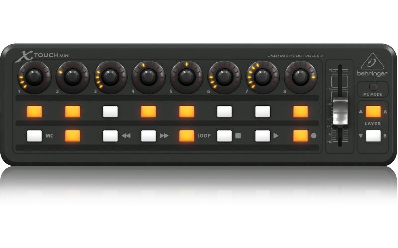 Behringer X-TOUCH MINI - универсальный USB контроллер