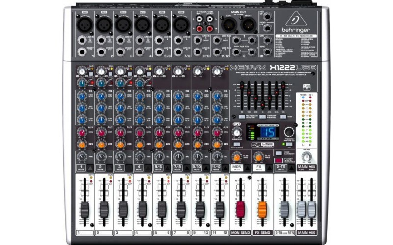 BEHRINGER X1222USB - микшерный пульт
