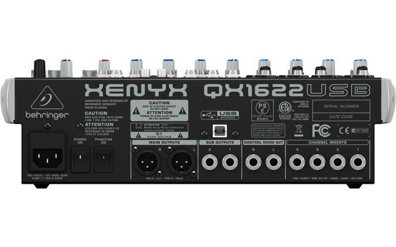 BEHRINGER X1622USB - микшерный пульт