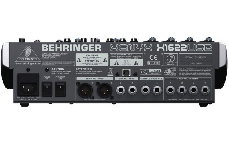 BEHRINGER X1622USB - микшерный пульт