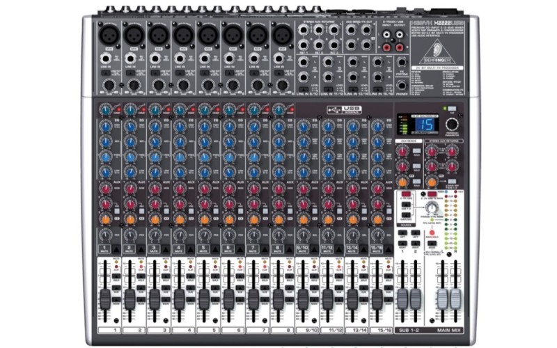 BEHRINGER X2222USB - микшерный пульт