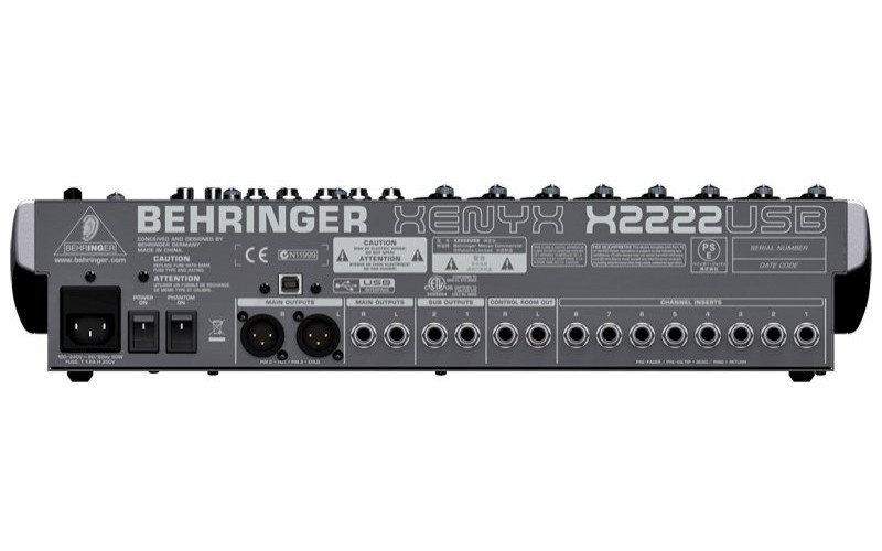 BEHRINGER X2222USB - микшерный пульт