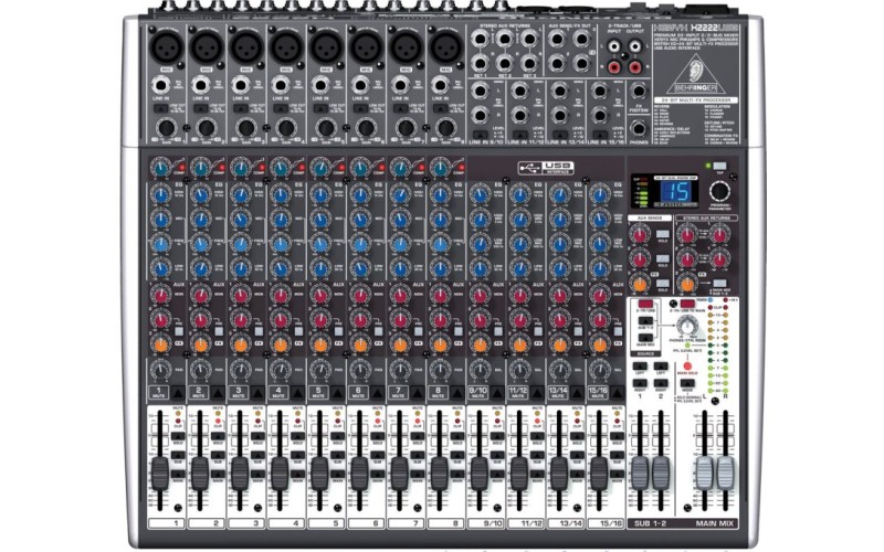 BEHRINGER X2222USB - микшерный пульт