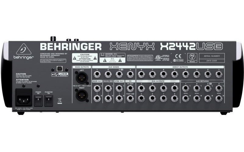 BEHRINGER X2442USB - микшерный пульт