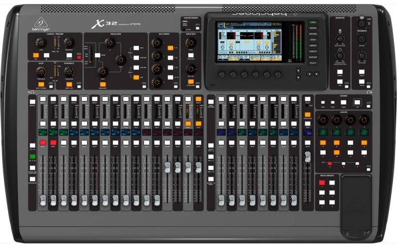 BEHRINGER X32 - цифровой программируемый микшерный пульт
