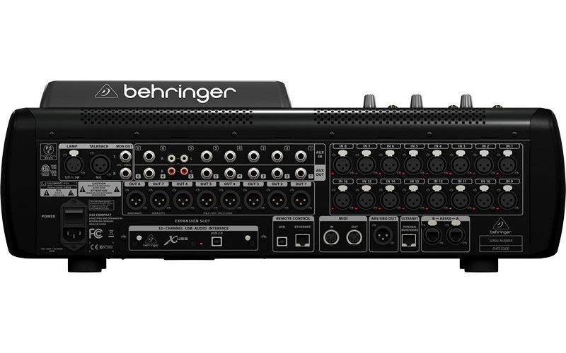 BEHRINGER X32 COMPACT - цифровой программируемый микшерный пульт