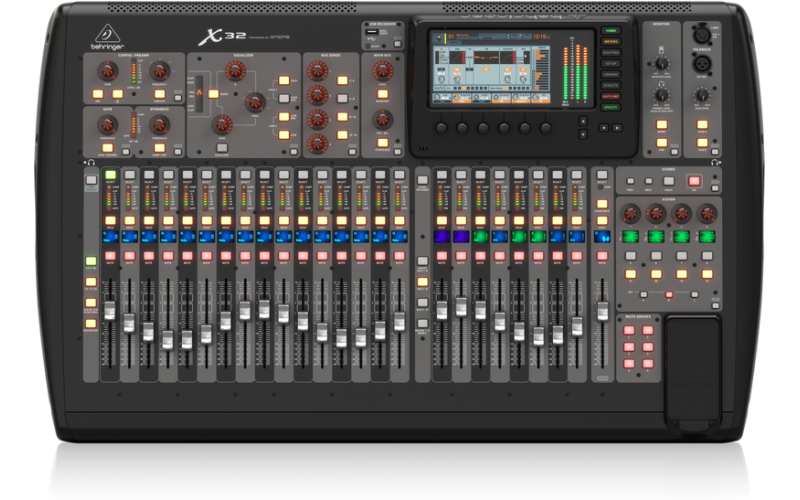 BEHRINGER X32 COMPACT - цифровой программируемый микшерный пульт